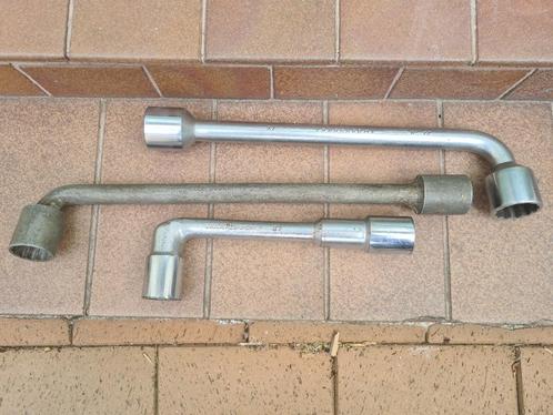 3 Clés à pipe pour grosse mécanique, Auto diversen, Autogereedschap, Gebruikt, Ophalen of Verzenden