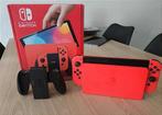 Nintendo Switch OLED Édition Mario, Consoles de jeu & Jeux vidéo, Enlèvement ou Envoi, Comme neuf, Switch OLED