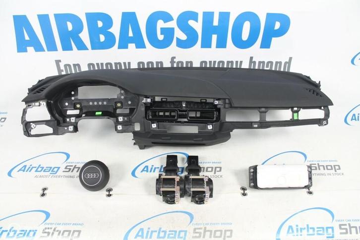 Airbag set - Dashboard 3 spaak Audi A5 (2016-heden), Auto-onderdelen, Dashboard en Schakelaars, Gebruikt, Ophalen of Verzenden
