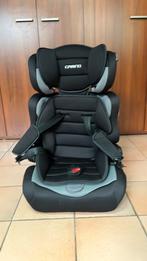 Zwarte kinderautostoel Cabino , universeel van 9 tot 36 kg, Kinderen en Baby's, Autogordel, Verstelbare rugleuning, Zo goed als nieuw