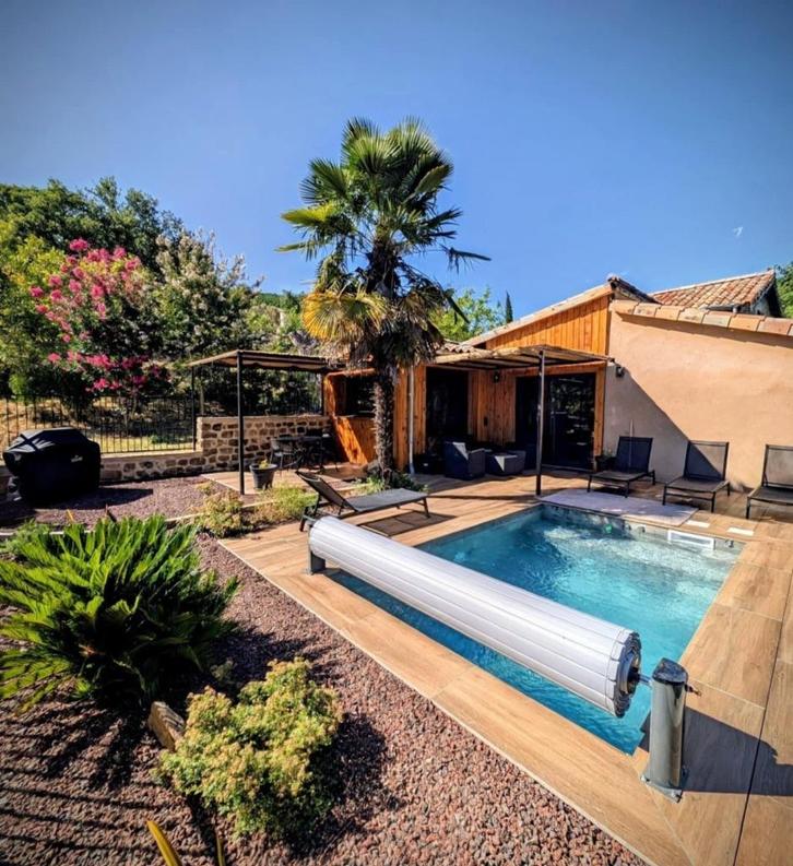 Maison indépendante Climatisée Ardèche Sud Piscine Balnéo, Vakantie, Vakantiehuizen | Frankrijk, Ardèche of Auvergne, Landhuis of Villa