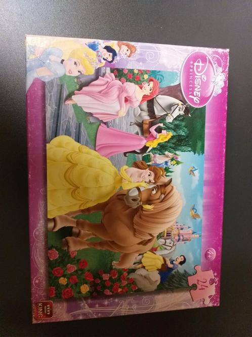 Puzzel Disney prinsessen 24 stukken, Enfants & Bébés, Jouets | Puzzles pour enfants, Comme neuf, Enlèvement