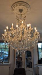 Kristallen Kroonluchter Te koop - Goede Staat, Huis en Inrichting, Lampen | Kroonluchters, Ophalen, Zo goed als nieuw, Kristal
