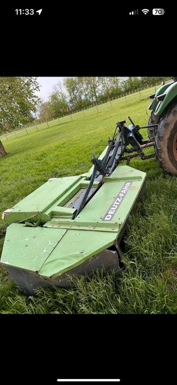 Tondeuse DEUTZ FAHR 2.10 m, Enlèvement