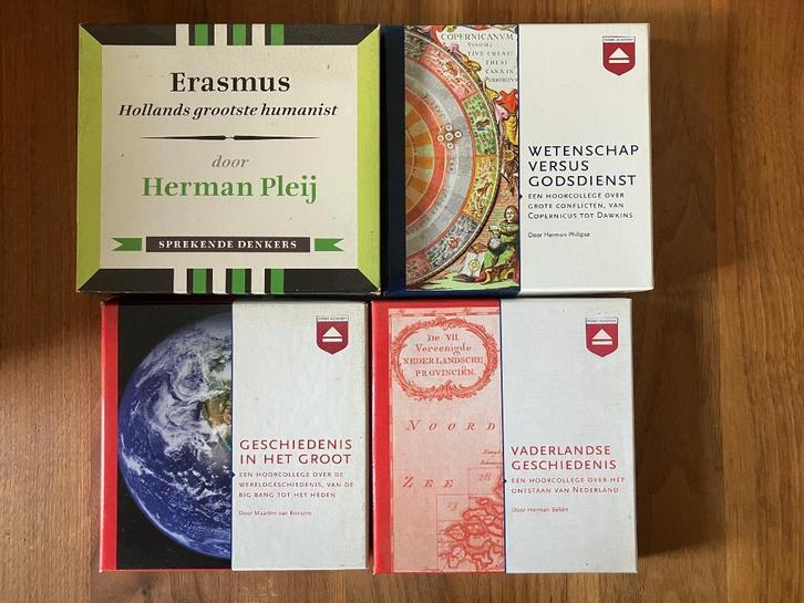 hoorcolleges op CD, Cd's en Dvd's, Cd's | Nederlandstalig, Gebruikt, Overige genres, Ophalen of Verzenden