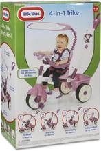 Tricycle évolutif rose, Fietsen en Brommers, Ophalen, Zo goed als nieuw, Little tikes, Duwstang