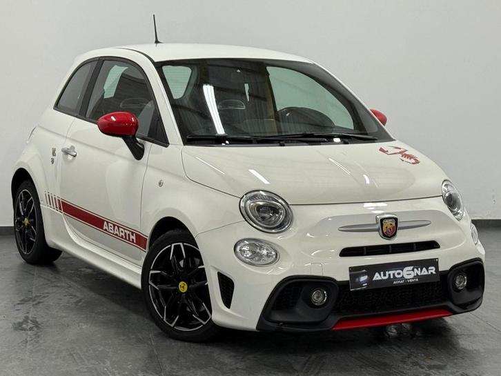 Abarth 595 1.4 T-Jet Euro6d-temp - Navi - Airco, Auto's, Abarth, Bedrijf, Te koop, ABS, Airbags, Airconditioning, Bluetooth, Centrale vergrendeling