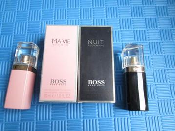 Hugo boss Ma vie et Nuit pour femme parfum vide collectionne
