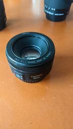 Canon EF 50mm f/1.8 STM bijna nieuw, Audio, Tv en Foto, Ophalen of Verzenden, Zo goed als nieuw, Standaardlens