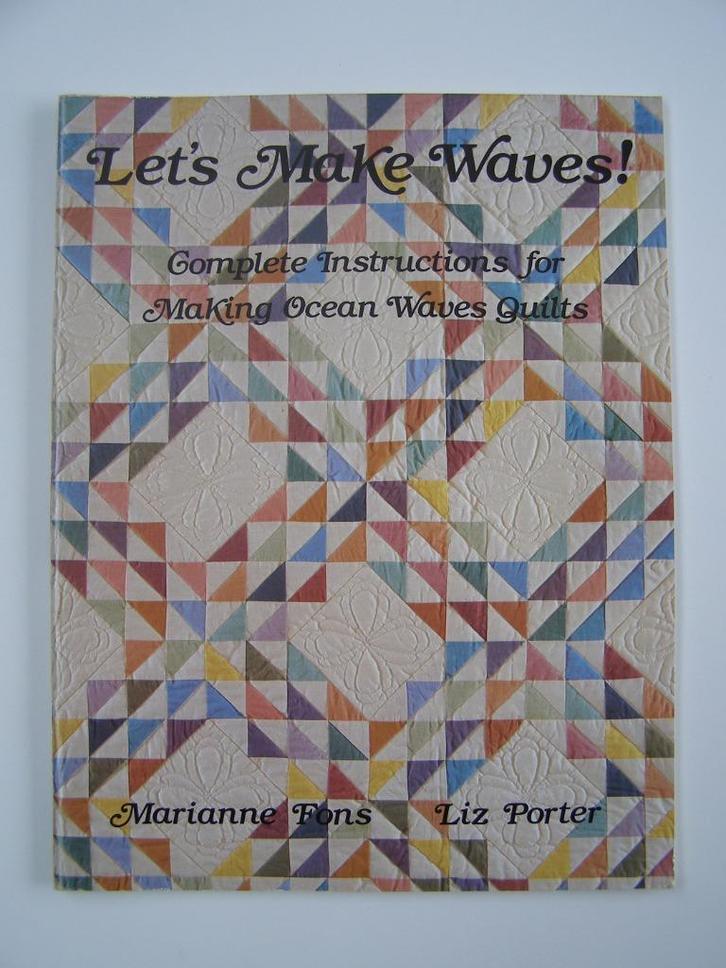 Let's make waves : Marianne Fons / Liz Porter, Hobby en Vrije tijd, Naaien en Fournituren, Nieuw, Overige typen, Ophalen of Verzenden