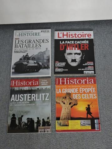 LECTURE INSTRUCTIVE ! Lot de magazines d’Histoire beschikbaar voor biedingen