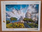 Clementoni puzzel Montmartre - 1000 stuks, Ophalen of Verzenden, Zo goed als nieuw