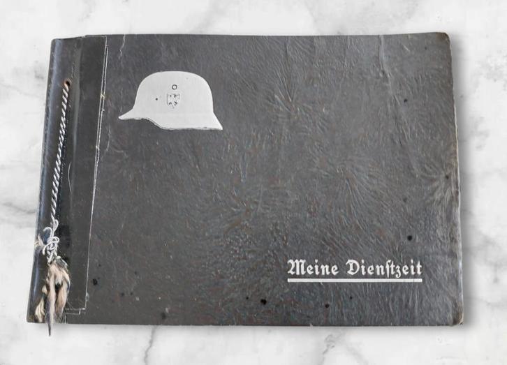 Duitse WO2 Heer/Wehrmacht fotoalbum Meine Dienstzeit, Verzamelen, Militaria | Tweede Wereldoorlog, Landmacht, Foto of Poster, Ophalen of Verzenden