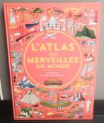 L'atlas des merveilles du monde, Franse Atlas  Als Nieuw, Boeken, Nieuw, Ben Handicott, Ophalen of Verzenden, Overige onderwerpen