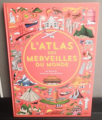 L'atlas des merveilles du monde, Atlas français comme neuf, Livres, Encyclopédies, Neuf, Enlèvement ou Envoi, Autres sujets/thèmes