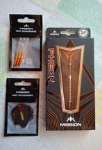 Darts Mission Pheon plus extra, Sport en Fitness, Darts, Ophalen of Verzenden, Zo goed als nieuw, Pijlen
