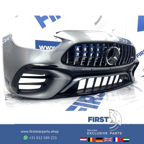 W206 C63 AMG VOORBUMPER C KLASSE ORIGINEEL A2068859401 C63s, Auto-onderdelen, Carrosserie, Bumper, Mercedes-Benz, Voor, Gebruikt