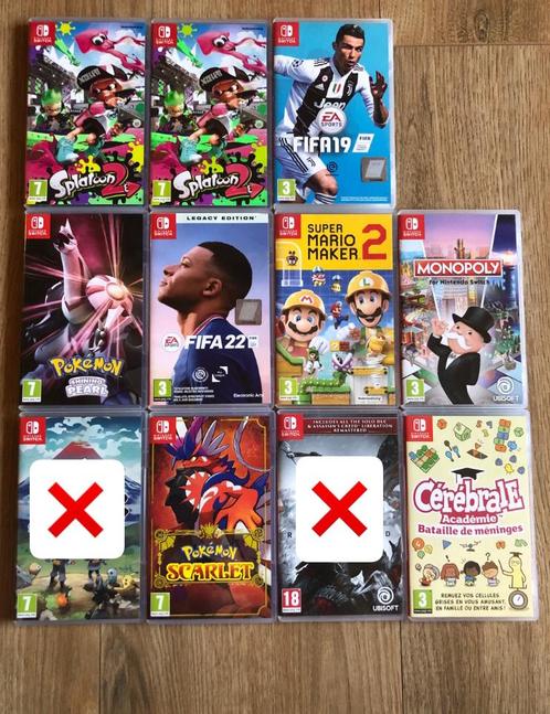 Switch Games Nitendo, Games en Spelcomputers, Games | Nintendo Switch, Zo goed als nieuw, Ophalen of Verzenden