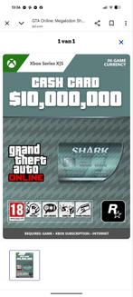 Megalodon Shark card GTA V grand theft auto 5 xbox one, Games en Spelcomputers, Ophalen of Verzenden