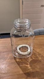 Steriliseerbokaal borgonovo Italië, Huis en Inrichting, Ophalen, Zo goed als nieuw, Glas, Pot, Bus of Blik