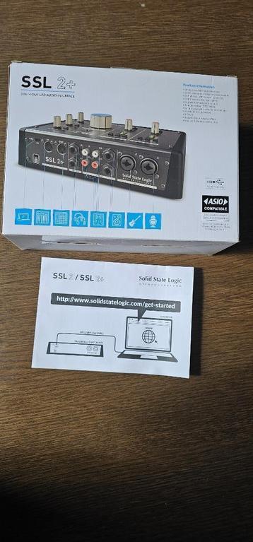 SSL 2+ | Interface audio quasi neuve | Utilisée 1 seule fois beschikbaar voor biedingen