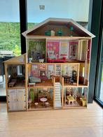 Luxe XL houten poppenhuis-  Kidkraft Grand Mansion, Ophalen, Zo goed als nieuw, Poppenhuis