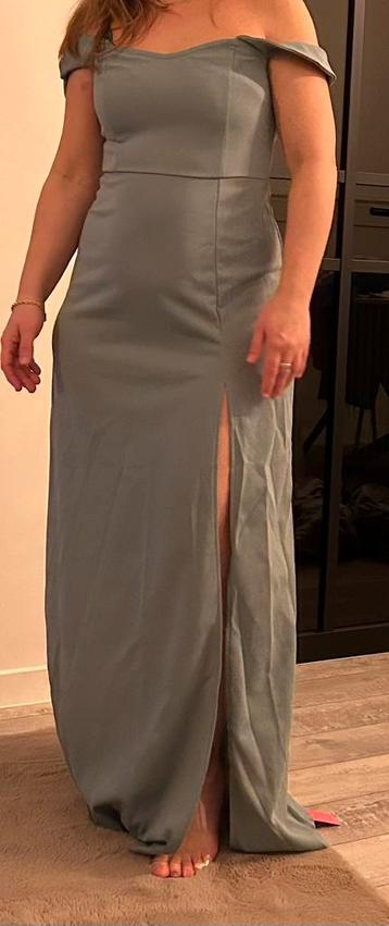 avondjurk/baljurk, Kleding | Dames, Cocktailjurk, Zo goed als nieuw, Groen, Ophalen