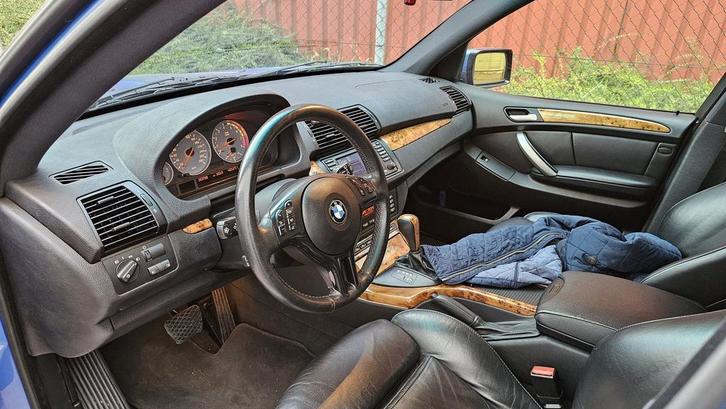 Sport stuur leer met airbag BMW X5 E53 32306770423 6770423, Auto-onderdelen, Besturing, BMW, Gebruikt, Ophalen of Verzenden