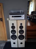 stereo set, platenspeler, versterker en speakers, Enlèvement, Utilisé
