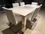 Table de salle à manger avec 6 chaises, Maison & Meubles, Enlèvement, Comme neuf