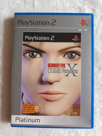 Resident Evil " Code Veronica X" - Playstation PS2 - PAL FR beschikbaar voor biedingen