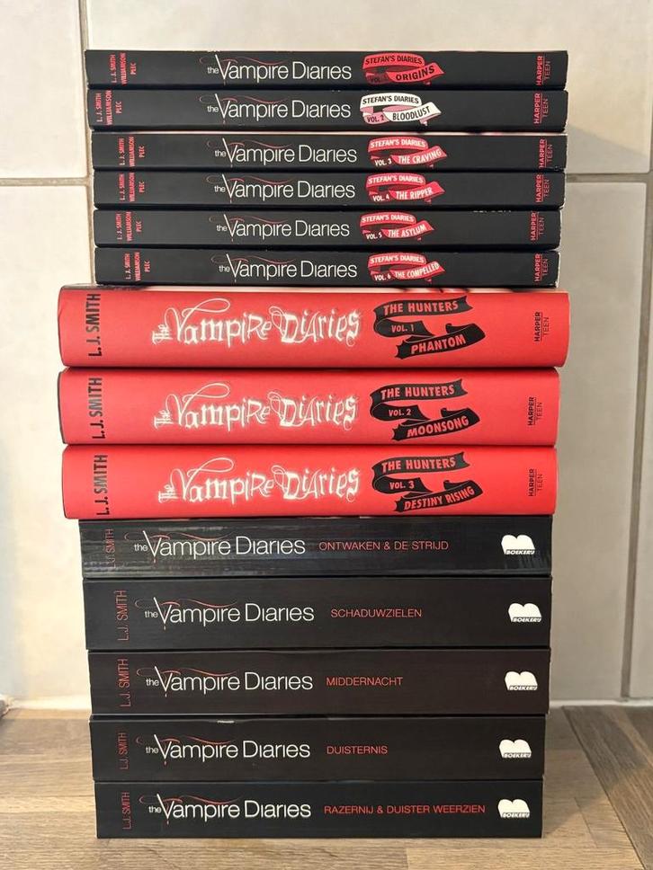 The Vampire Diaries - Volledige collectie, Boeken, Stock en Verzamelingen, Zo goed als nieuw, Ophalen of Verzenden