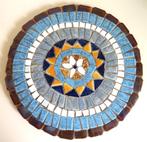 Mandala mozaïek. Handgemaakte onderzetter, Ark/Arche Belgium, Antiek en Kunst, Ophalen of Verzenden