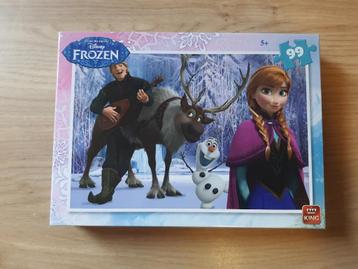 Frozen puzzel (99 stuks) in perfecte staat beschikbaar voor biedingen