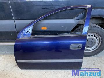 OPEL ASTRA G blauw Z282 links voor deur portier 5 deurs beschikbaar voor biedingen