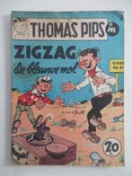 thomas pips...nr.3...zigzag de blauwe mol..........1st, Boeken, Stripverhalen, Ophalen of Verzenden, Gelezen