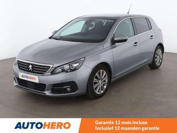 Peugeot 308 1.6 Blue-HDi Allure (automatique), Autos, Argent ou Gris, Achat, Euro 6, Détection des panneaux routiers