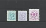 1368/70P3** cijfer op Heraldieke Leeuw 1966, Postzegels en Munten, Overig, Orginele gom, Zonder stempel, Verzenden