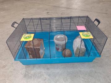 Grande cage 80x50x40 cm  sur wavre, Enlèvement, Comme neuf, Cage, Lapin