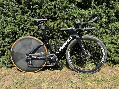 Sworks shiv disc tt ceramic speed, Fietsen en Brommers, Fietsen | Racefietsen, Zo goed als nieuw, Heren, Overige merken, Carbon