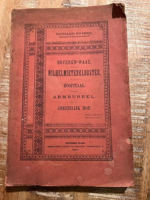 Beveren-Waes. Wilhelmietenklooster - Hospitaal - Armbureel -, Antiek en Kunst, Antiek | Boeken en Manuscripten, Ophalen of Verzenden