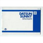 Datsun Sunny Model B310 Instructieboekje 1980 #1 Nederlands, Auto diversen, Handleidingen en Instructieboekjes, Ophalen of Verzenden