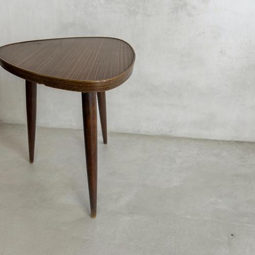 Vintage tripod bijzettafel / plantentafeltje, Antiek en Kunst, Antiek | Meubels | Tafels, Ophalen of Verzenden