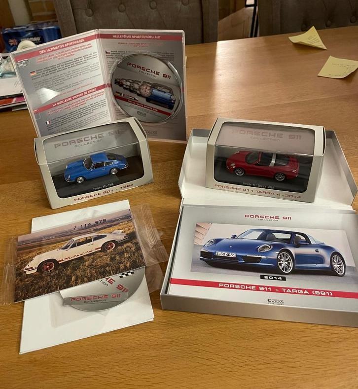 Porsche 1/43 collectie, Verzamelen, Poppetjes en Figuurtjes, Zo goed als nieuw, Ophalen