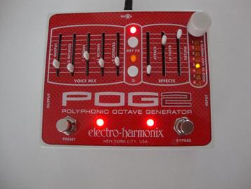 Electro-Harmonix Pog-2 + voeding beschikbaar voor biedingen