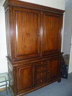 OUDE MACHONIEHOUTEN BUREAUKAST, Antiek en Kunst, Ophalen of Verzenden