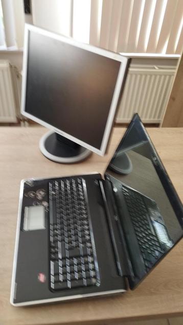 laptop HP Pavilion dv 7 met extra scherm voor 50€, Computers en Software, Windows Laptops, Ophalen, Gebruikt, HDD, 2 tot 3 Ghz