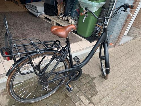 L’AVENIR URBAN V7 zwart 26” damesfiets, Fietsen en Brommers, Fietsen | Dames | Damesfietsen, Gebruikt, Overige merken, Versnellingen