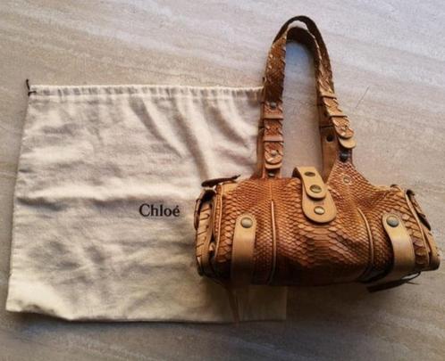 Chloë Silverado handtas, Handtassen en Accessoires, Tassen | Damestassen, Zo goed als nieuw, Handtas, Beige, Ophalen of Verzenden