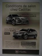 Cadillac/Corvette gamme 2008 Brochure Catalogue Prospekt, Boeken, Auto's | Folders en Tijdschriften, Verzenden, Zo goed als nieuw